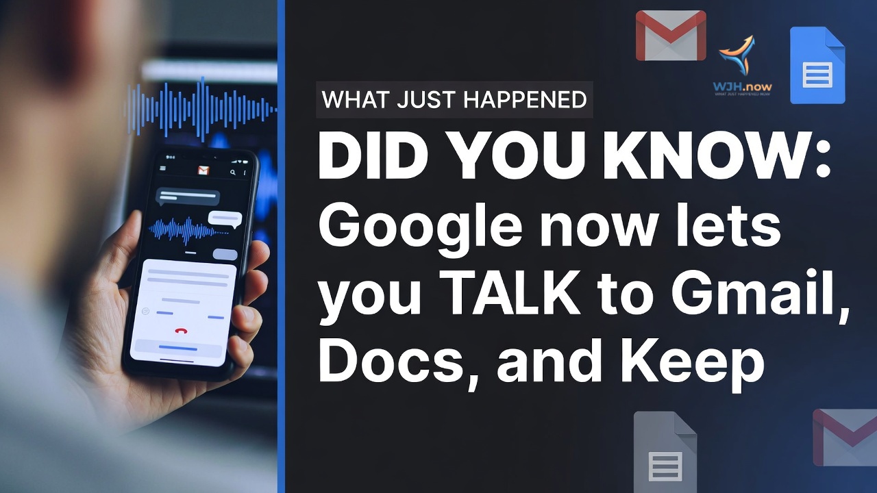 Google Wants You to Talk to Your Inbox. Good Luck in an Open Office.